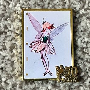 Disney Pin 20230 WDW 50 Years of Tinker Bell #3 March Early Concept Sketch LE